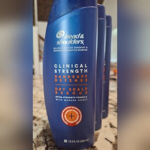 Clinical Strength Dandruff Defense Shampoo - 3 Bottles 13.5 Fl Oz Each